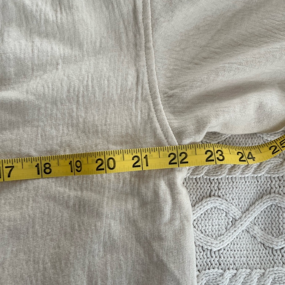 Aerie Cream Pullover Oversized Top Women’s Size XS - Picture 12 of 13